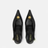 La Medusa Leather Slingbacks 55 mm La Medusa Leather Slingbacks 55 mm
