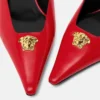 La Medusa Leather Slingbacks 55 mm La Medusa Leather Slingbacks 55 mm
