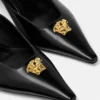La Medusa Leather Slingbacks 55 mm La Medusa Leather Slingbacks 55 mm