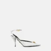 La Medusa Leather Slingbacks 85 mm La Medusa Leather Slingbacks 85 mm