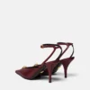 La Medusa Leather Slingbacks 85 mm La Medusa Leather Slingbacks 85 mm