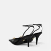 La Medusa Leather Slingbacks 85 mm La Medusa Leather Slingbacks 85 mm