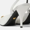 La Medusa Leather Slingbacks 85 mm La Medusa Leather Slingbacks 85 mm