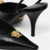 La Medusa Leather Slingbacks 85 mm La Medusa Leather Slingbacks 85 mm