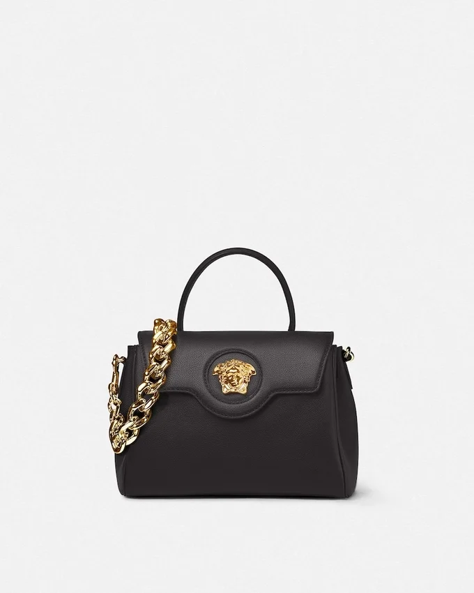 La Medusa Leather Top-Handle La Medusa Leather Top-Handle