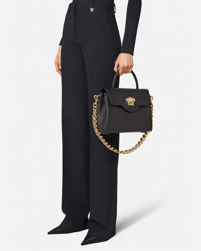 La Medusa Leather Top-Handle La Medusa Leather Top-Handle