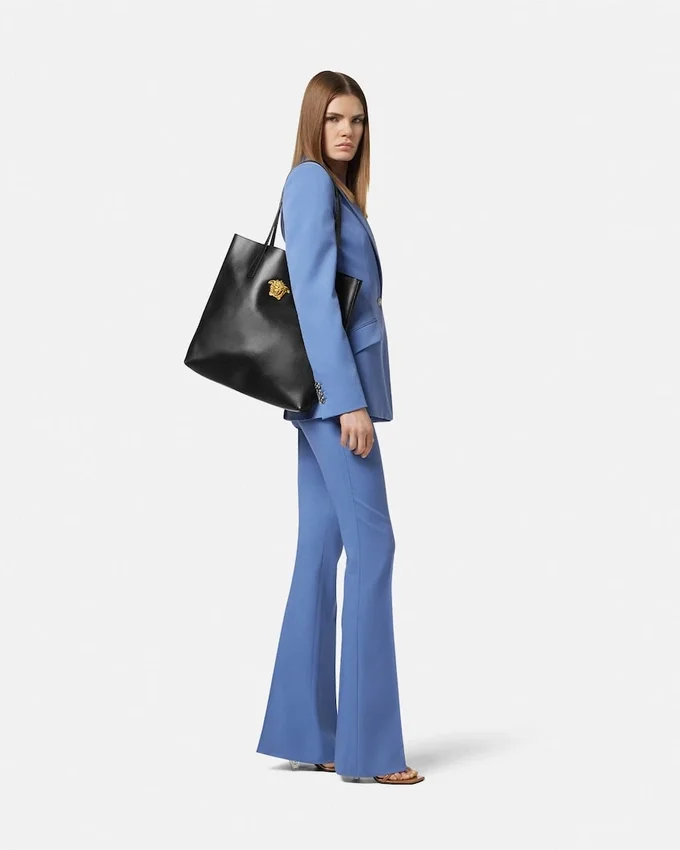 La Medusa Leather Tote La Medusa Leather Tote