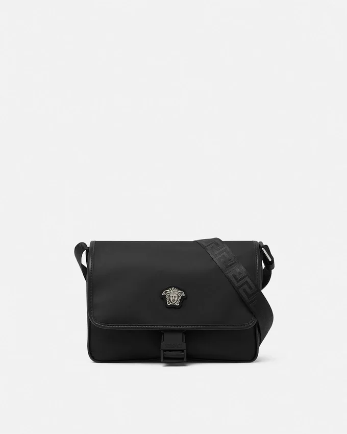 La Medusa Nylon Messenger Bag La Medusa Nylon Messenger Bag