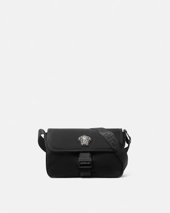 La Medusa Nylon Mini Messenger Bag La Medusa Nylon Mini Messenger Bag