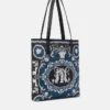 La Medusa Printed Canvas Tote La Medusa Printed Canvas Tote