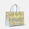 La Medusa Printed Large Canvas Tote La Medusa Printed Large Canvas Tote