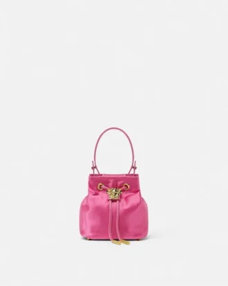 La Medusa Satin Mini Bucket Bag La Medusa Satin Mini Bucket Bag