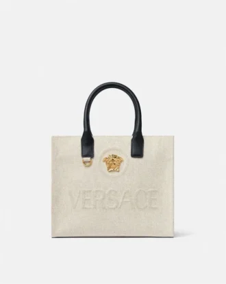 La Medusa Small Canvas Tote La Medusa Small Canvas Tote
