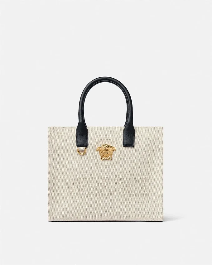 La Medusa Small Canvas Tote La Medusa Small Canvas Tote