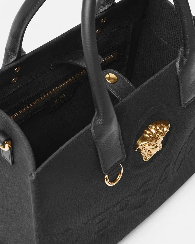 La Medusa Small Canvas Tote La Medusa Small Canvas Tote