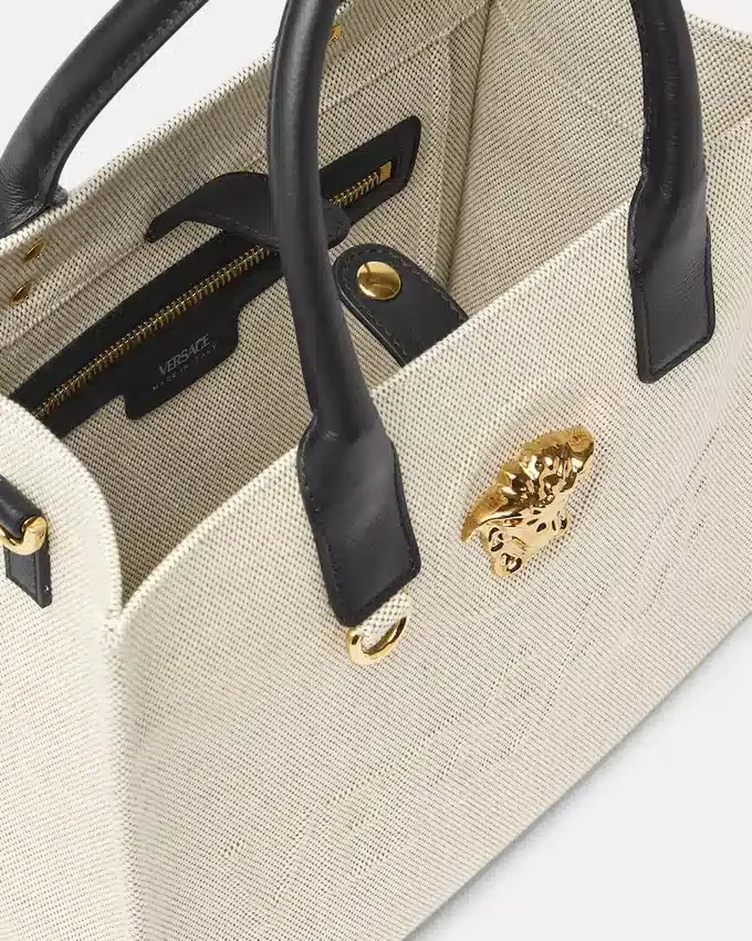 La Medusa Small Canvas Tote La Medusa Small Canvas Tote
