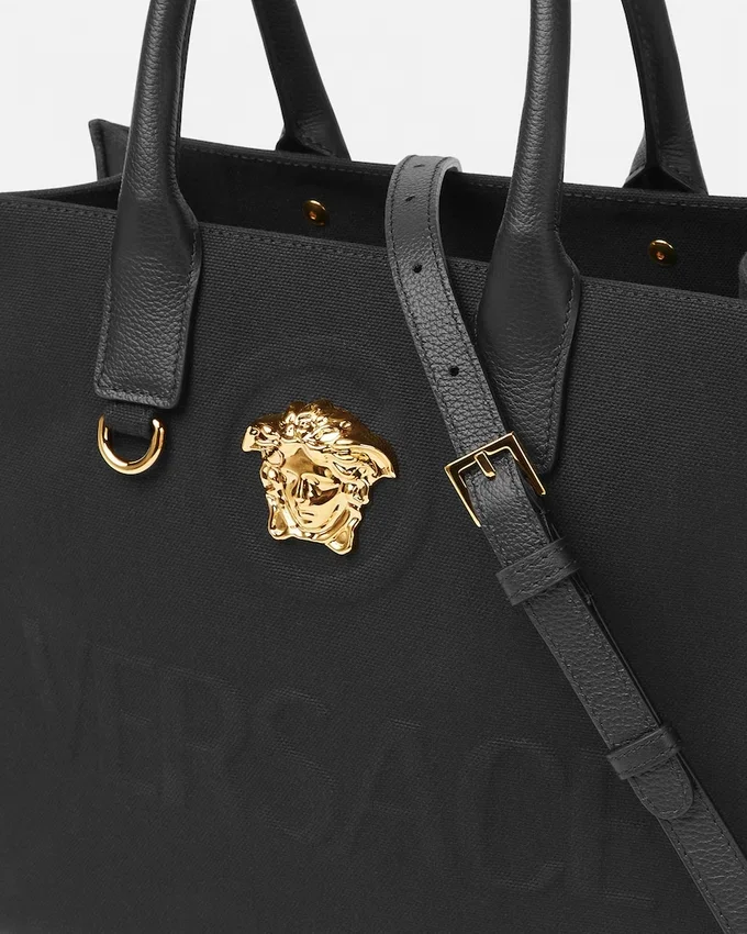 La Medusa Small Canvas Tote La Medusa Small Canvas Tote