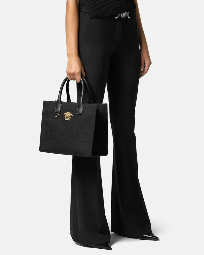 La Medusa Small Canvas Tote La Medusa Small Canvas Tote