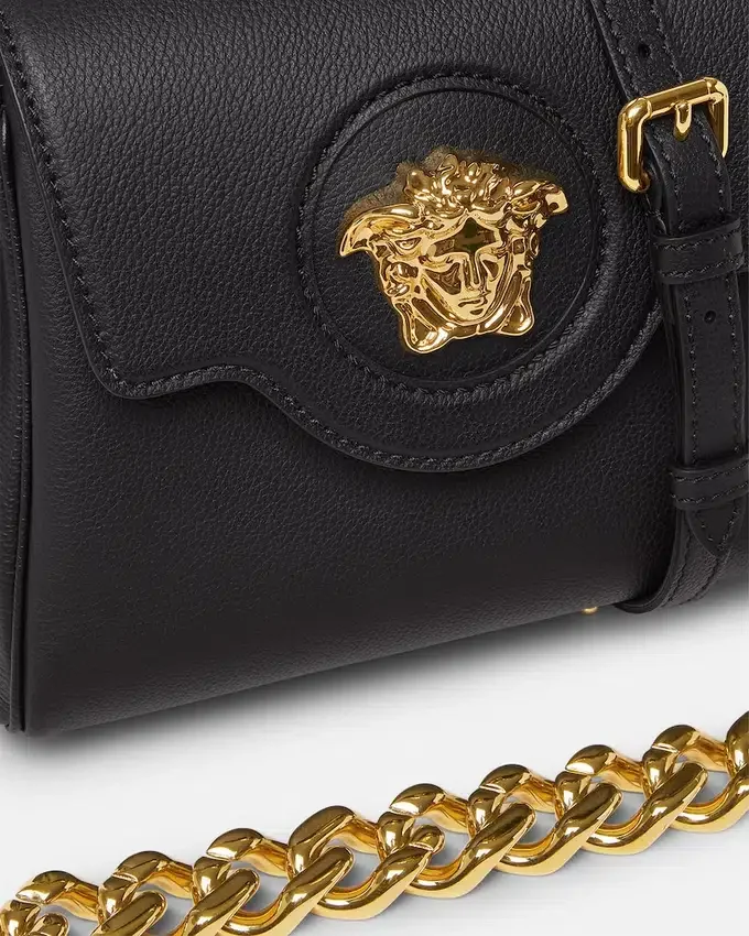 La Medusa Small Leather Top-Handle La Medusa Small Leather Top-Handle