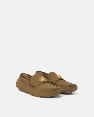 La Medusa Suede Driver Shoes La Medusa Suede Driver Shoes