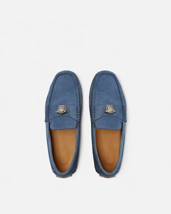 La Medusa Suede Driver Shoes La Medusa Suede Driver Shoes
