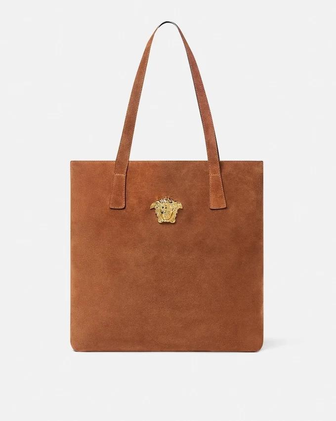 La Medusa Suede Tote La Medusa Suede Tote