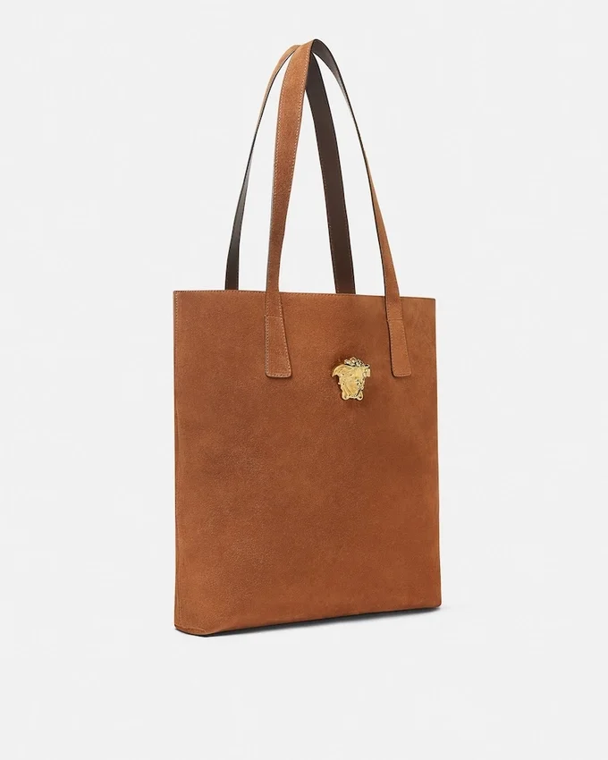 La Medusa Suede Tote La Medusa Suede Tote