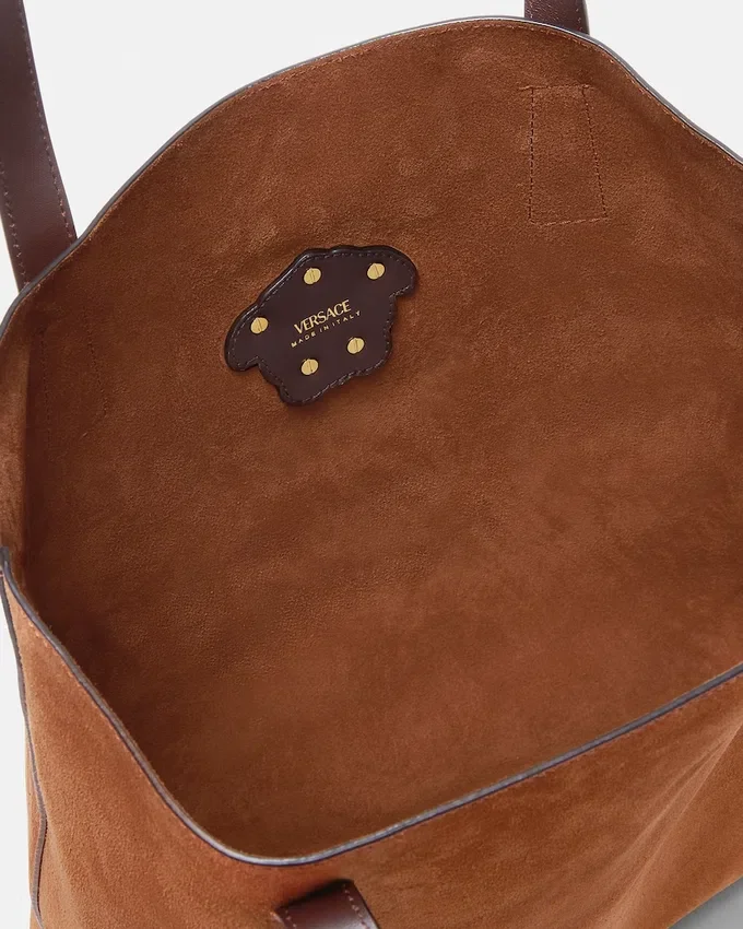 La Medusa Suede Tote La Medusa Suede Tote
