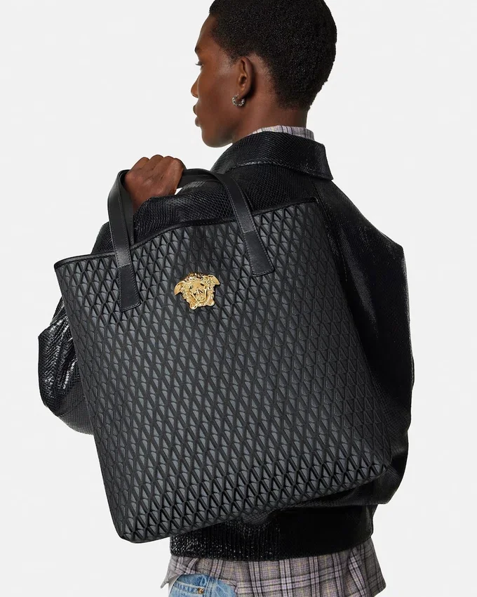 La Medusa V Jacquard Tote La Medusa V Jacquard Tote