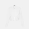 Lace-Trim Cotton-Poplin Shirt Lace-Trim Cotton-Poplin Shirt
