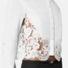 Lace-Trim Cotton-Poplin Shirt Lace-Trim Cotton-Poplin Shirt