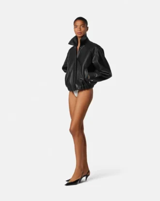 Leather Blouson