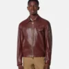 Leather Blouson Jacket Leather Blouson Jacket