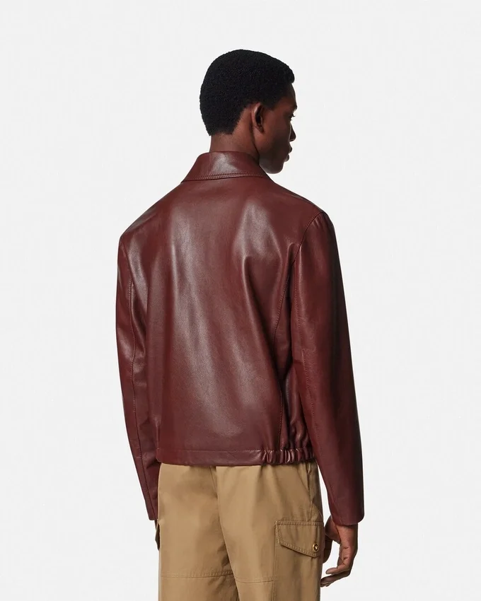 Leather Blouson Jacket Leather Blouson Jacket