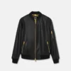 Leather Bomber Leather Bomber