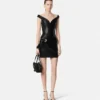 Leather Corset Mini Dress Leather Corset Mini Dress