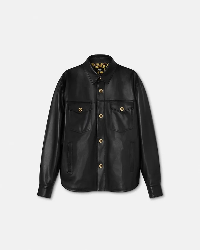 Leather Overshirt Leather Overshirt