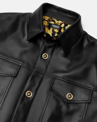 Leather Overshirt