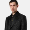 Leopard Jacquard Single-Breasted Blazer Leopard Jacquard Single-Breasted Blazer