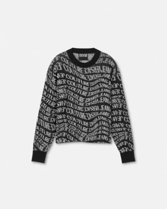 Liquify Logomania Knit Sweater