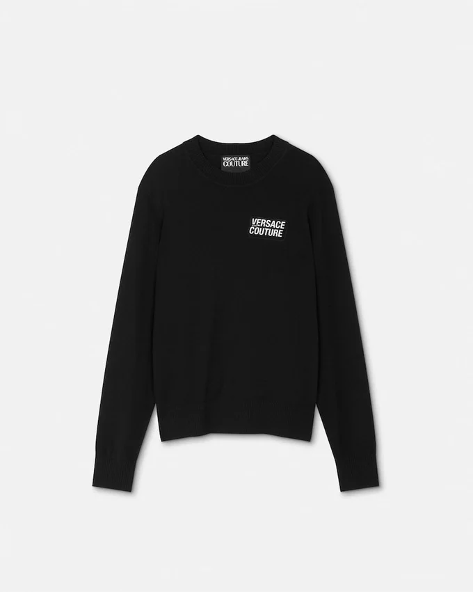 Logo Cashmere-Blend Knit Sweater Logo Cashmere-Blend Knit Sweater