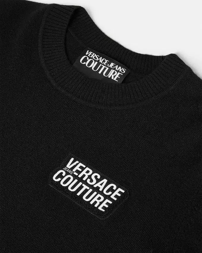 Logo Cashmere-Blend Knit Sweater Logo Cashmere-Blend Knit Sweater