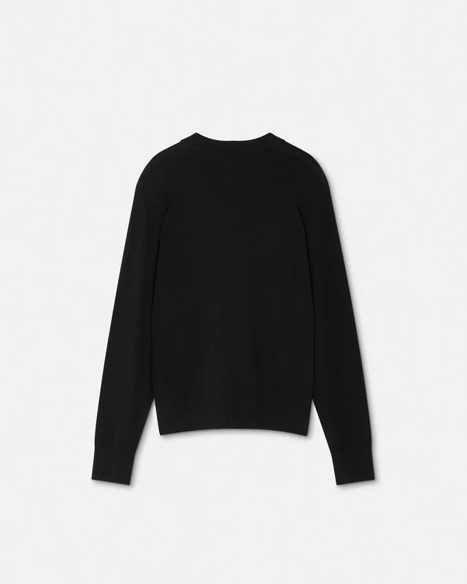 Logo Cashmere-Blend Knit Sweater Logo Cashmere-Blend Knit Sweater