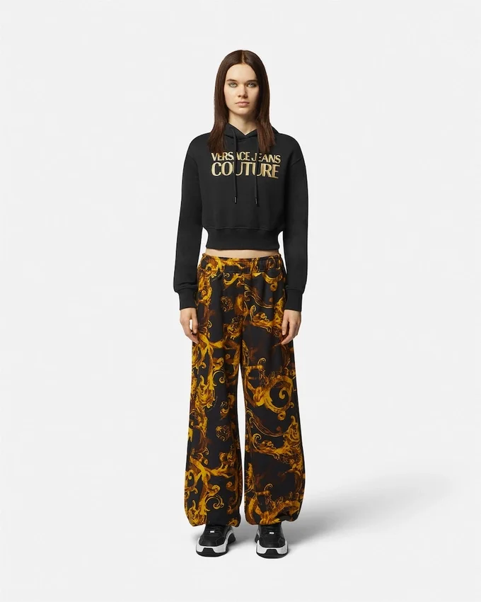Logo Crop Hoodie Logo Crop Hoodie