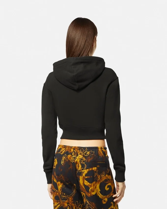 Logo Crop Hoodie Logo Crop Hoodie
