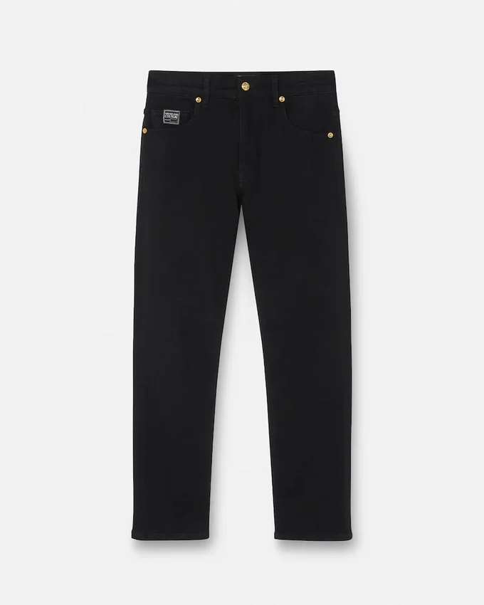 Logo Embroidered Jeans Logo Embroidered Jeans
