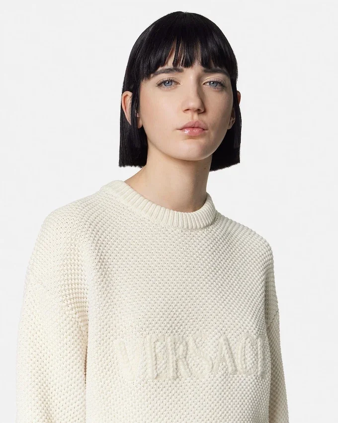Logo Knit Sweater Logo Knit Sweater