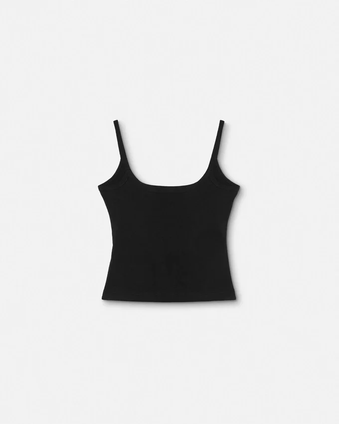 Logo Ribbed Tank Top Logo Ribbed Tank Top
