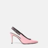 Logo Scarlett Patent Slingback Pumps Logo Scarlett Patent Slingback Pumps