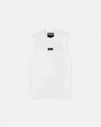 Logo Slim-Fit Ribbed Tank Top